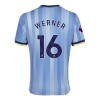 Camisola Tottenham Hotspur Werner 16 Homen Equipamento 2ª 24/25